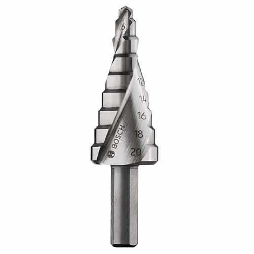 BOSCH HSS 9 KADEMELİ MATKAP UCU 4-20 MM