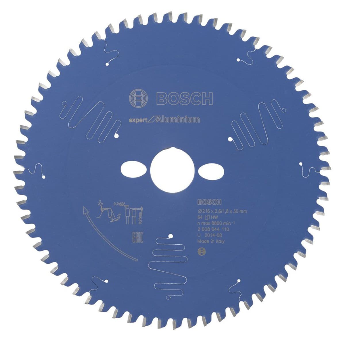 BOSCH EXPERT FOR ALUMINIUM DAİRE TESTERE BIÇAĞI 216*30 MM 64 D G