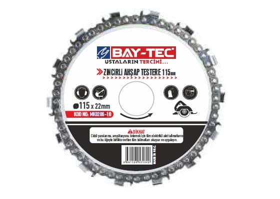 MK0286-10  ZİNCİRLİ AHŞAP TESTERE 115*22