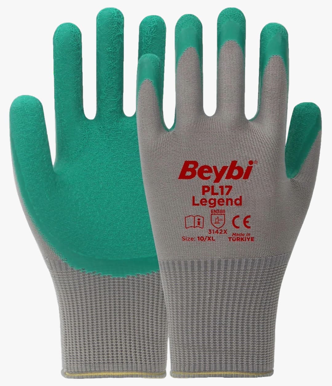 BEYBİ PL17 LEGEND POLYESTER LATEKS YEŞİL- SİYAH NO:10