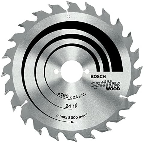 BOSCH OPTİLİNE WOOD DAİRE TESTERE 190*30/2,6 MM 24 DİŞ