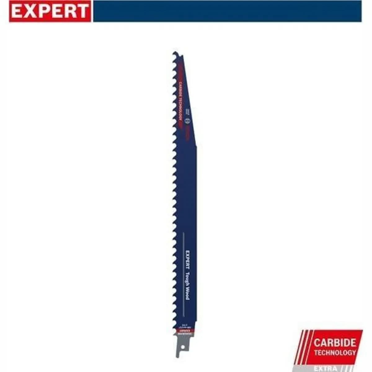 BOSCH TİLKİ KUYRUĞU BIÇAĞI AHŞAP HIZLI KESİM EXPERT ‘TOUGH WOOD’ S 1242 KHM 300 MM TEKLİ