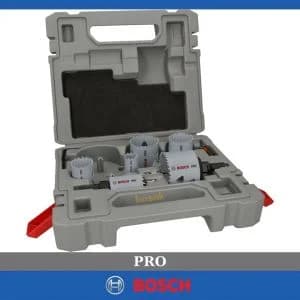 BOSCH PRO Bİ-METAL PANÇ SETİ 12 PARÇA 22,29,35,44,51,64 MM+ADAPTÖRLERİ