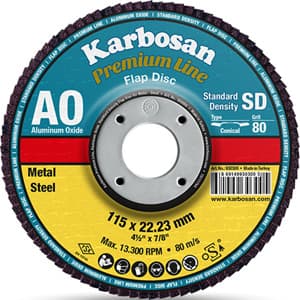 982980 KARBOSAN FLAP DİSK ZIMPARA 115/60 P AO